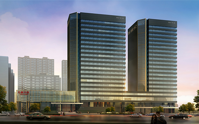 內蒙古建設廣場光導照明應用
